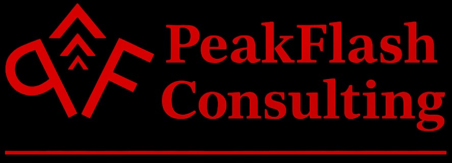 PeakFlash Consulting Logo
